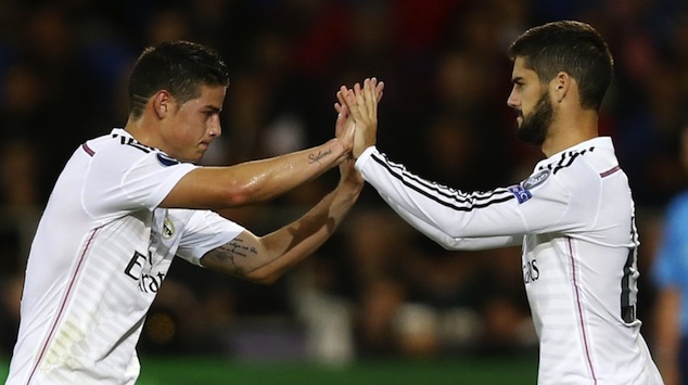 Isco or James are good options to replace Bale 
